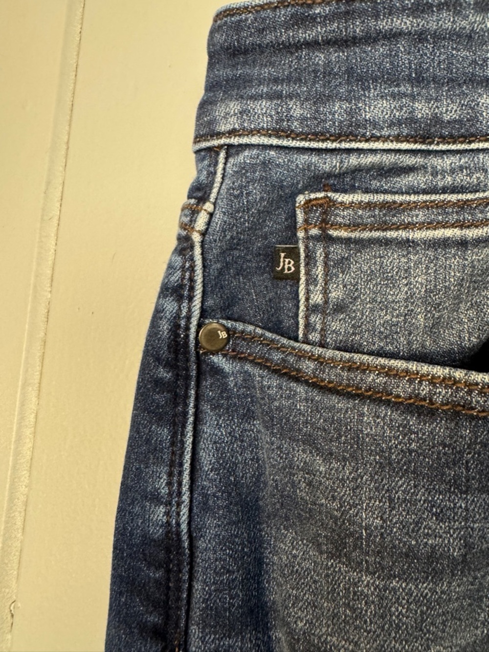 Judy Blue Miles City Mid Rise Slim Fit Dark Blue JB82428 DK-PL Size 18W - Picture 3 of 13